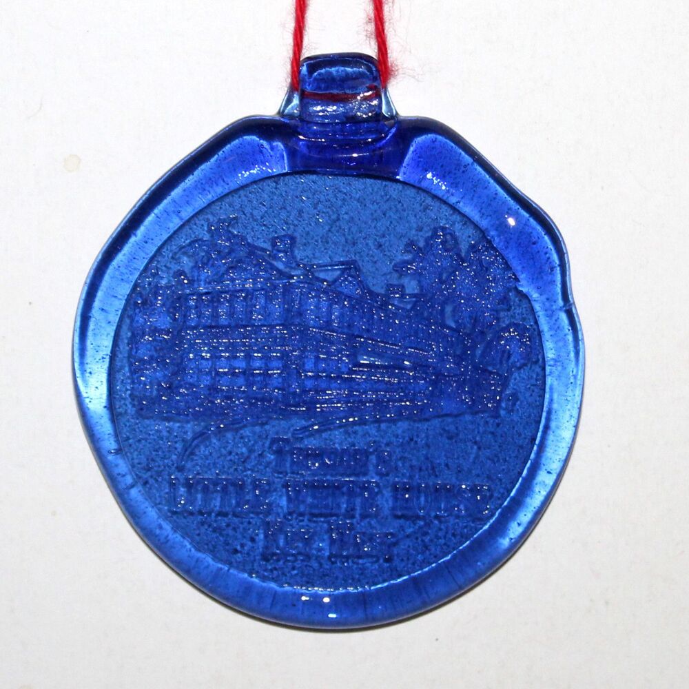 Blue Glass Suncatcher Truman’s Little White House Key West Florida US president
